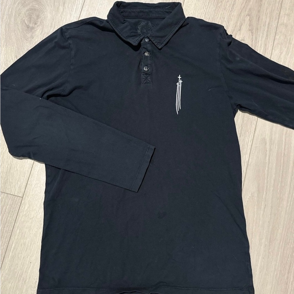 Chrome Hearts Long Sleeve Polo